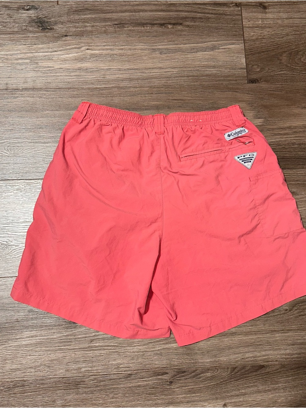 Coral Athletic Swim Shorts PFG Omni-Shade Pockets Shorts